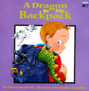 Book cover for A Dragon in My Backpack